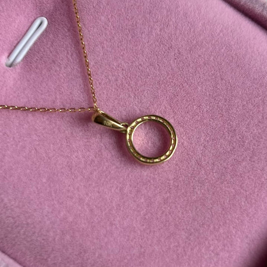 Cadena Dije Circulo