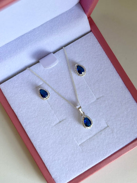 Blue Dainty Drop Set