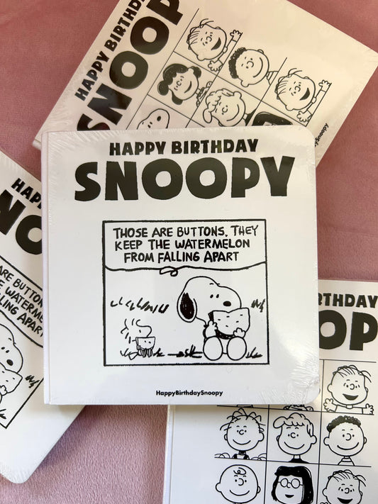 Libreta Cuadriculada Snoopy