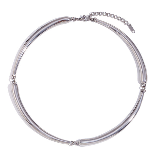 Silver Bold Necklace
