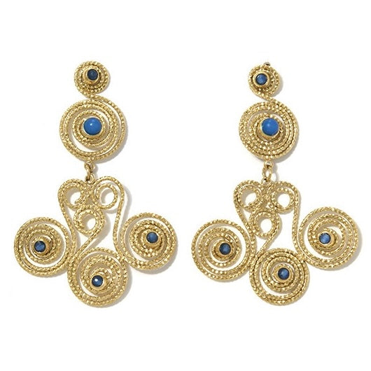 Vintage Blue Earrings