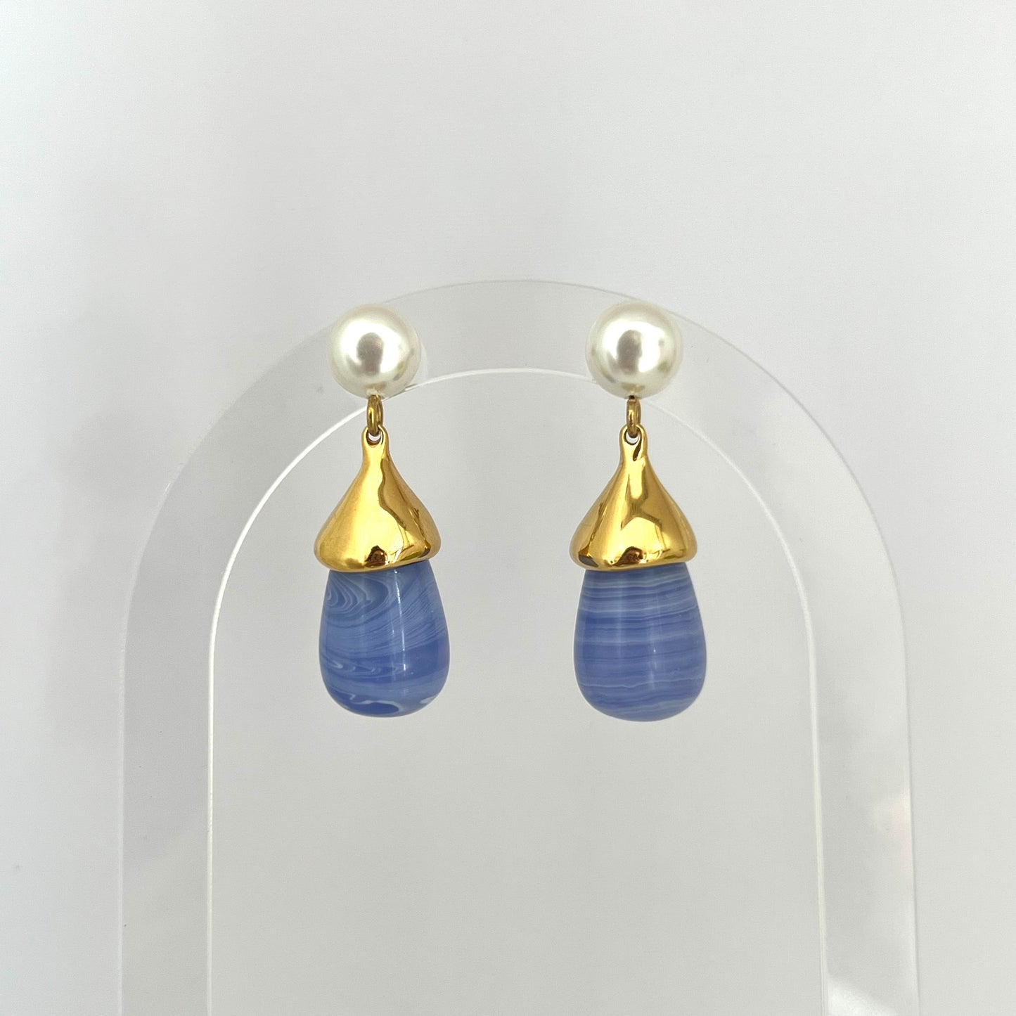 Purple Earrings
