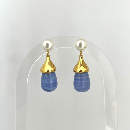 Purple Earrings