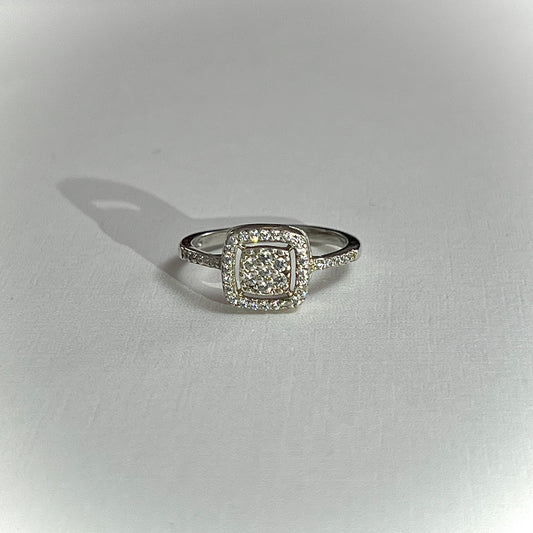 Anillo Doble Cuadrado
