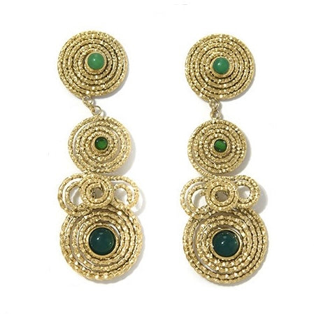 Vintage Green Earrings