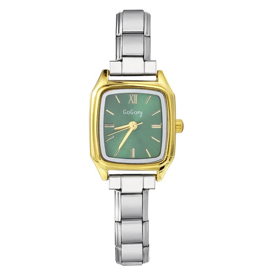 Classic Double Color Watch (Green Dial)
