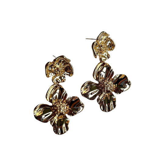 Flower Drop Earrings