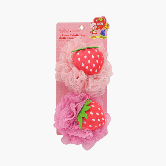 Strawberry Shortcake Exfoliating Bath Sponge Set