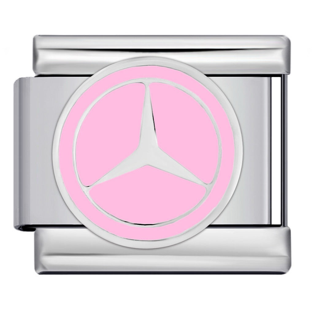 Pink Mercedes Benz