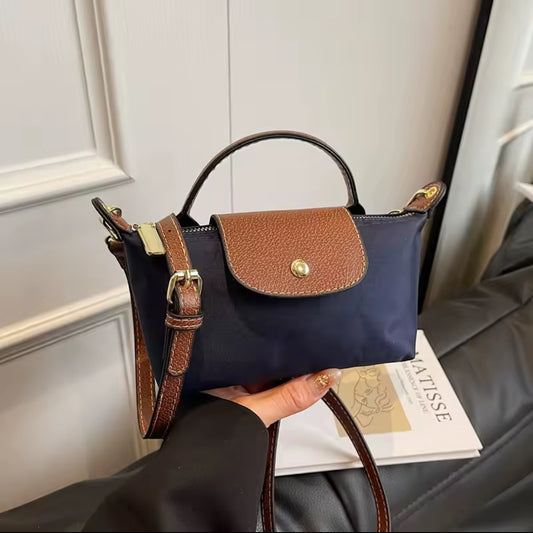 Navy Le Pliage Pouch Dupe