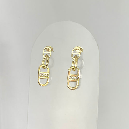 Linked chain studs