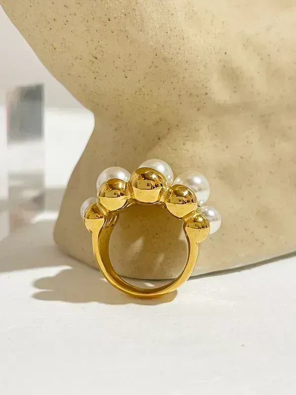 Chunky Pearl Ring