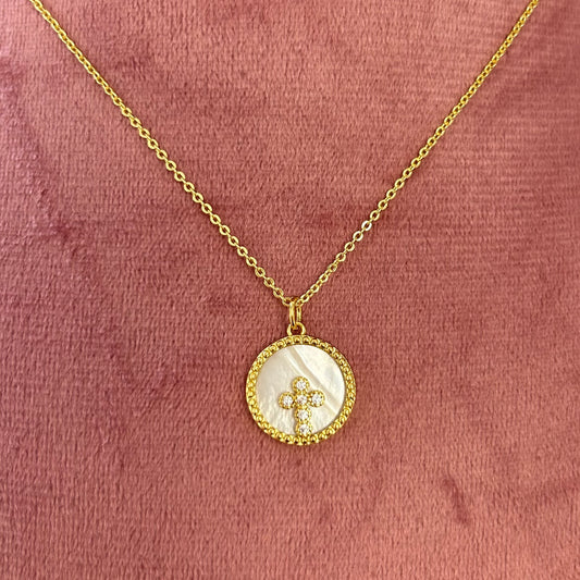 Round Dainty Cross