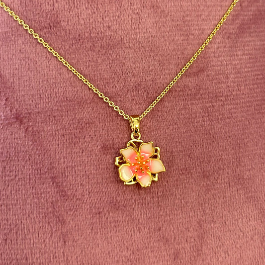Hibiscus Necklace