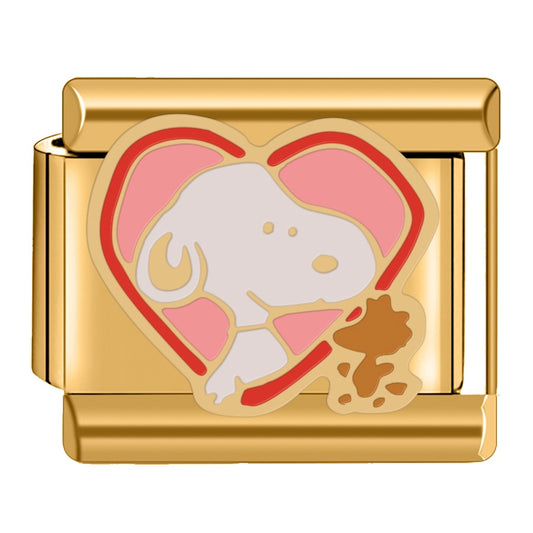 Pink Heart Snoopy