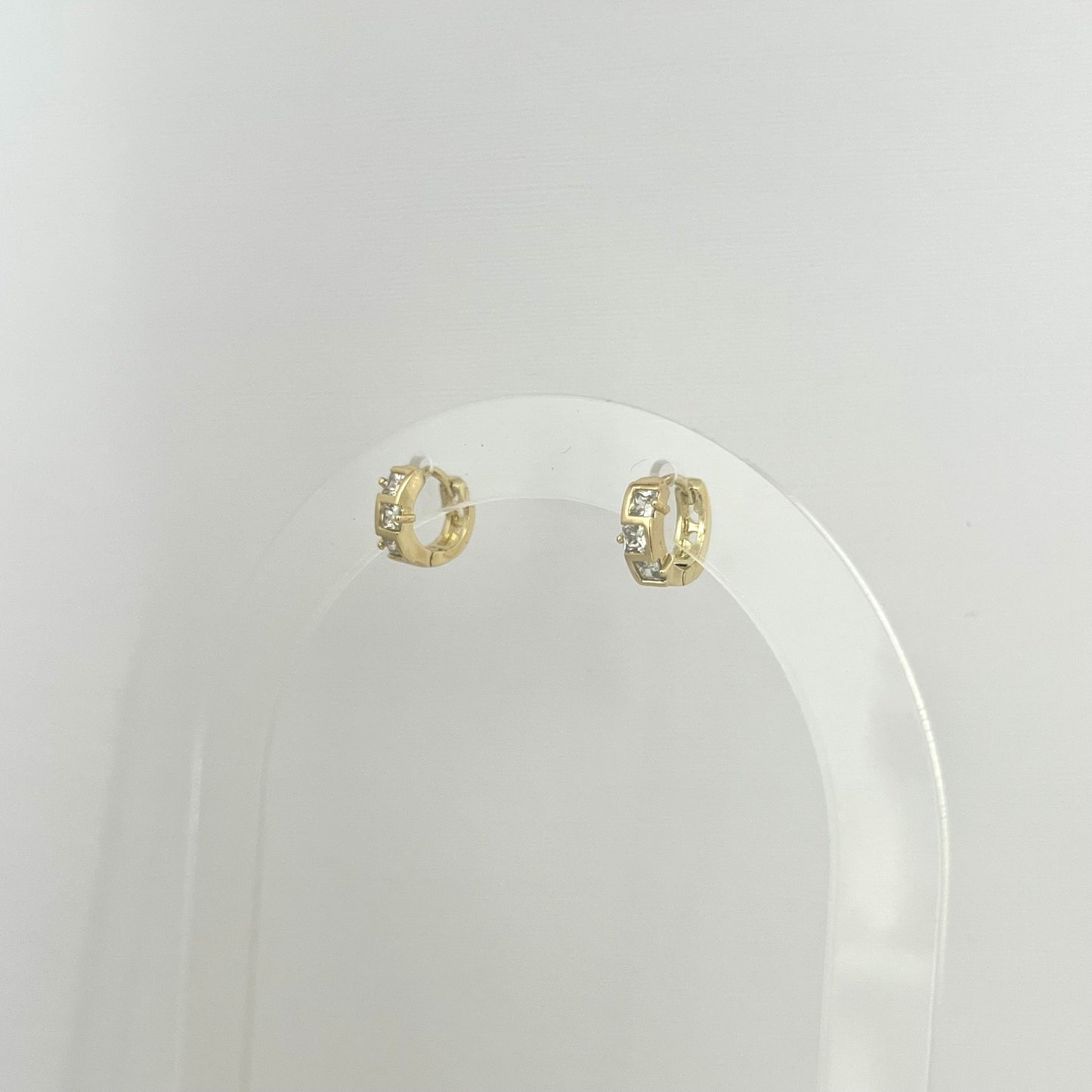 Argollas Cristal Pequeñas