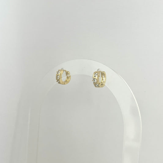 Argollas Cristal Pequeñas