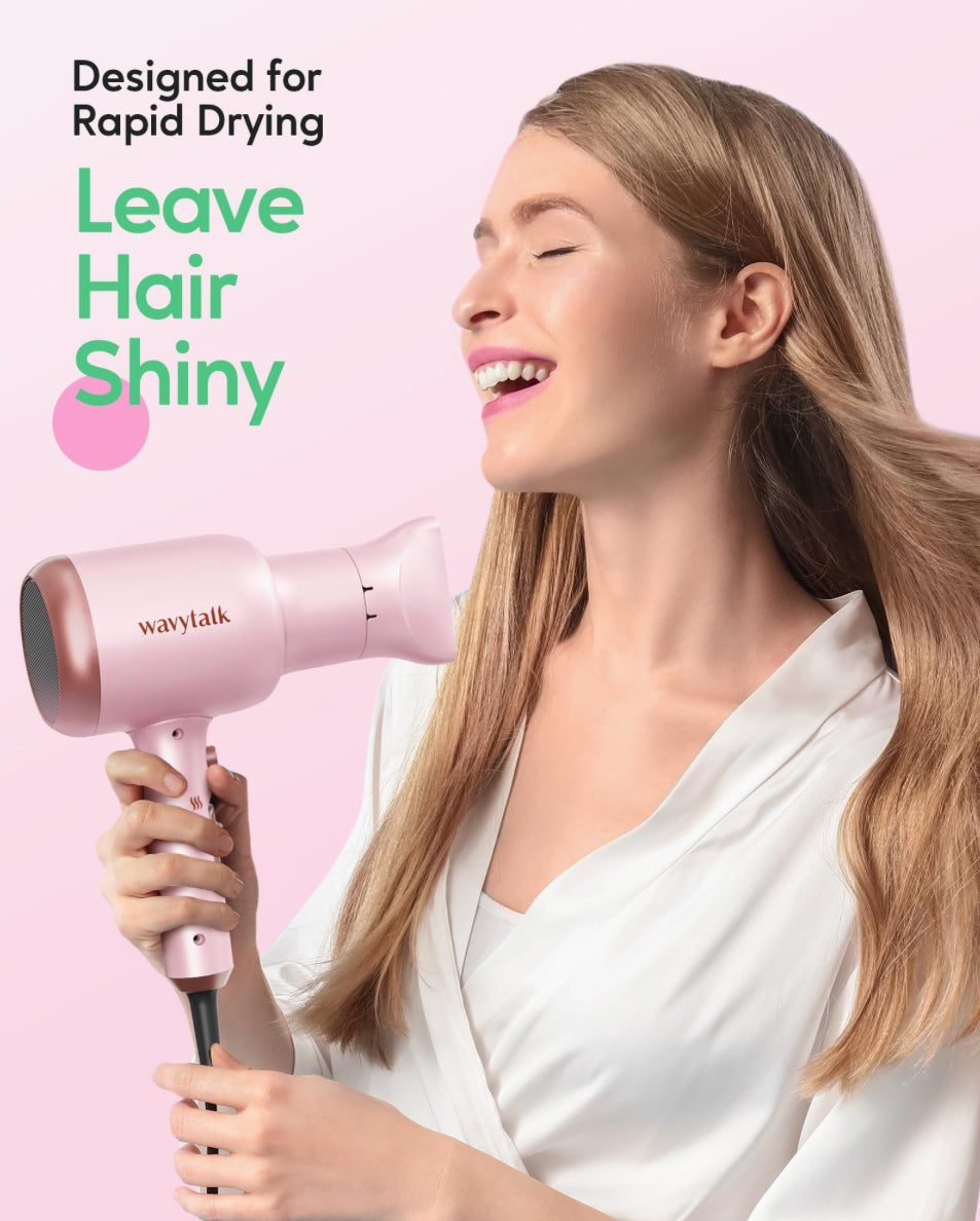 Wavytalk Pink Hair Dryer