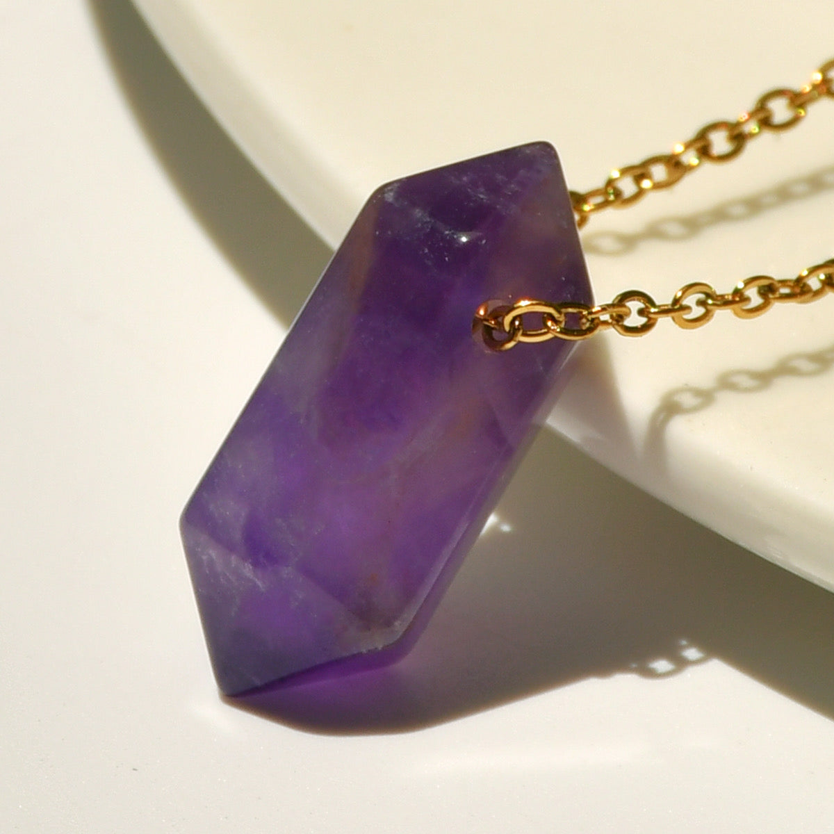 Amethyst Stone Necklace
