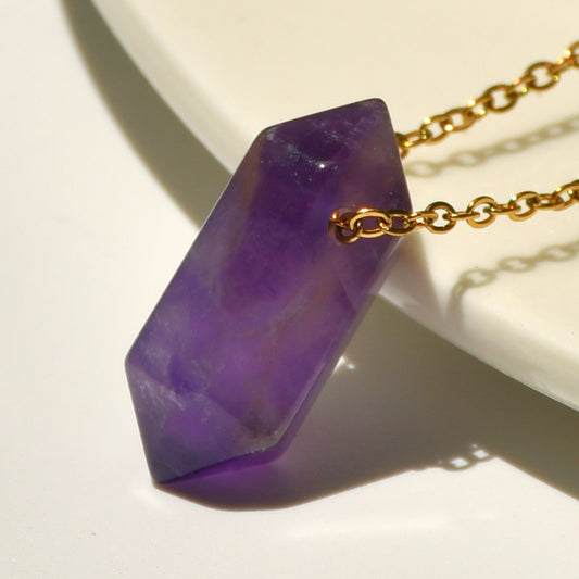 Amethyst Stone Necklace