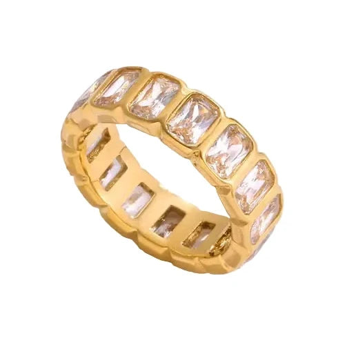 Rectangle Eternity Ring