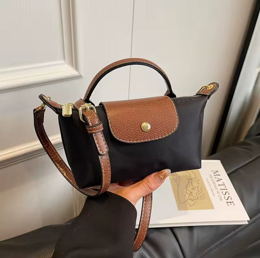 Black Le Pliage Pouch Dupe