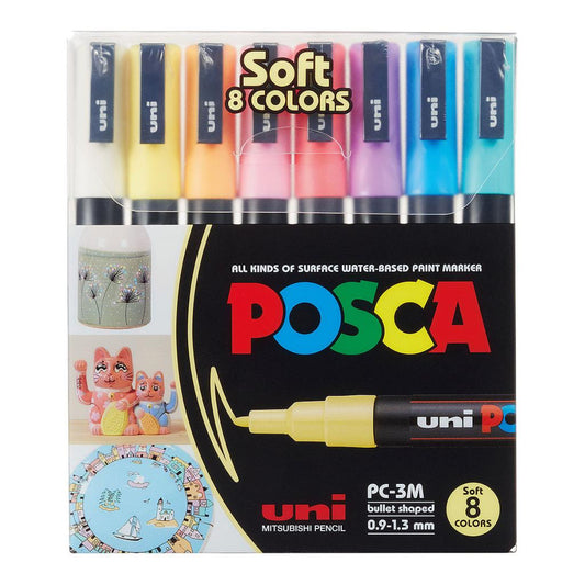 POSCA PC 3M (Soft Colors)