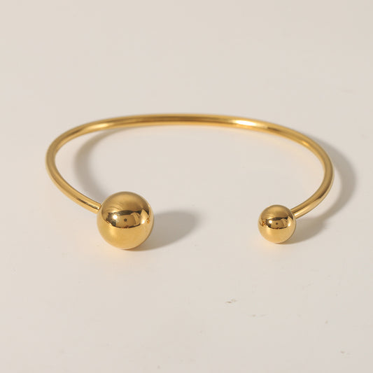 Golden Ball Bangle