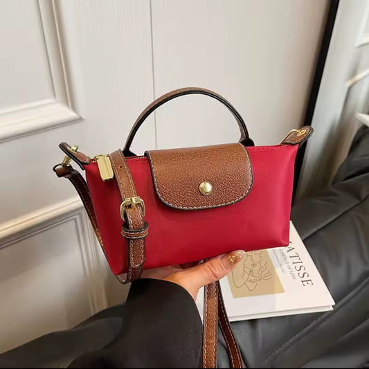 Red Le Pliage Pouch Dupe