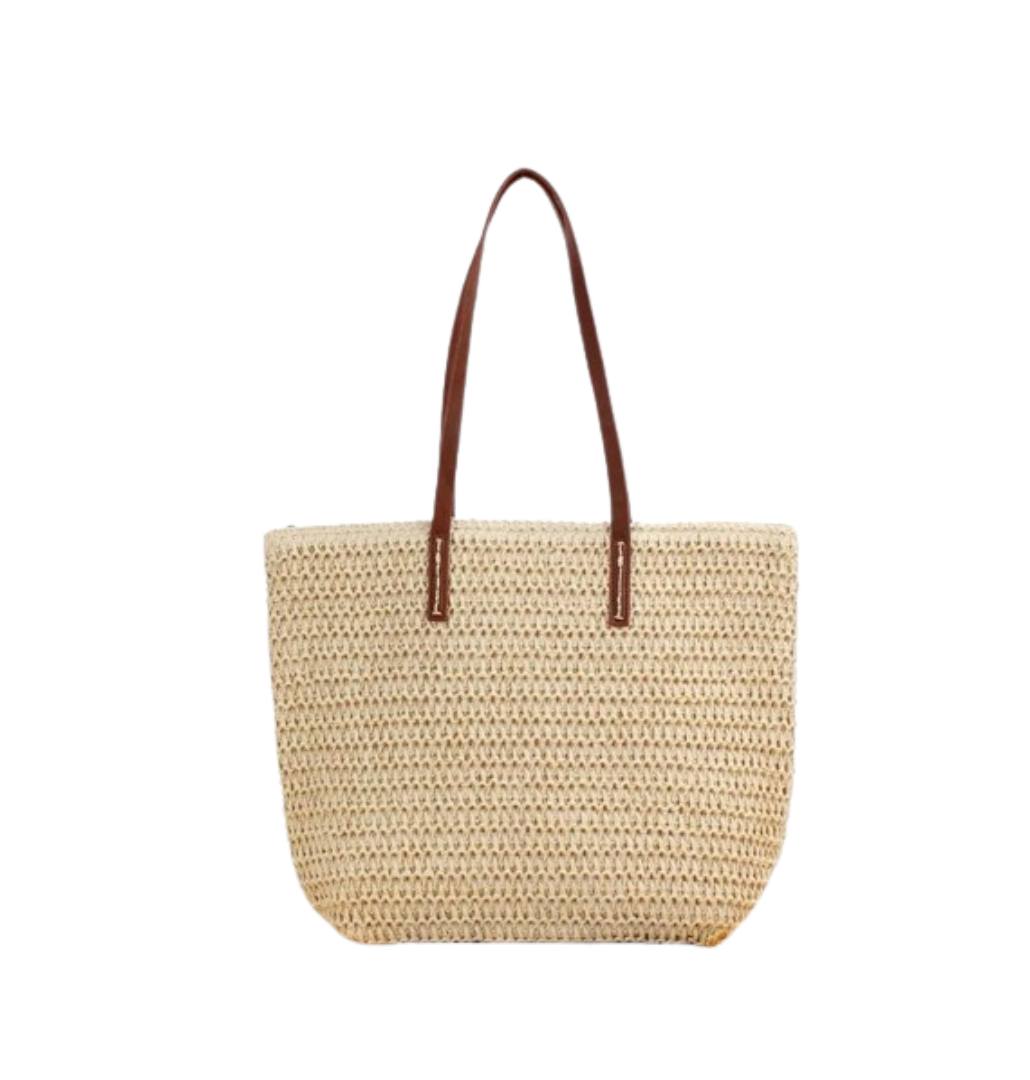 Classic Beige Bilum Tote