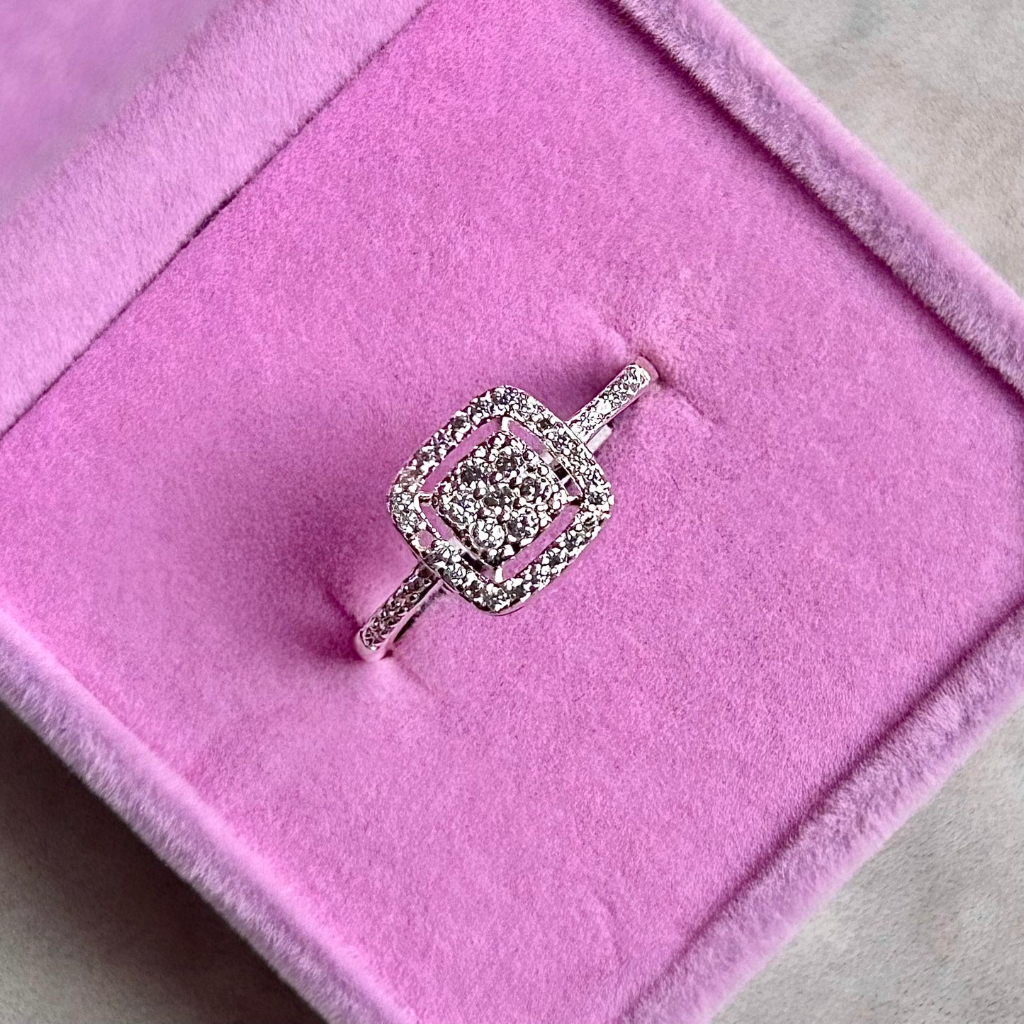 Dainty Square Ring