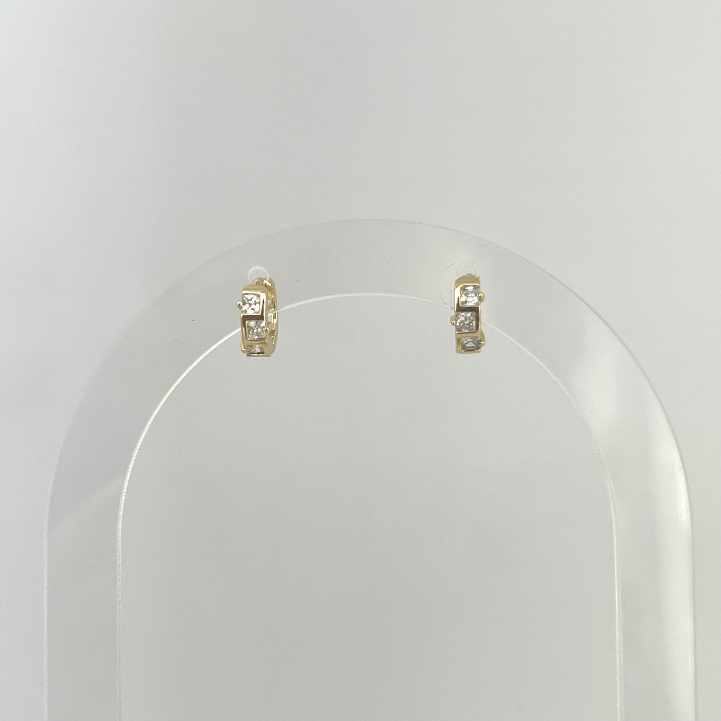 Argollas Cristal Pequeñas