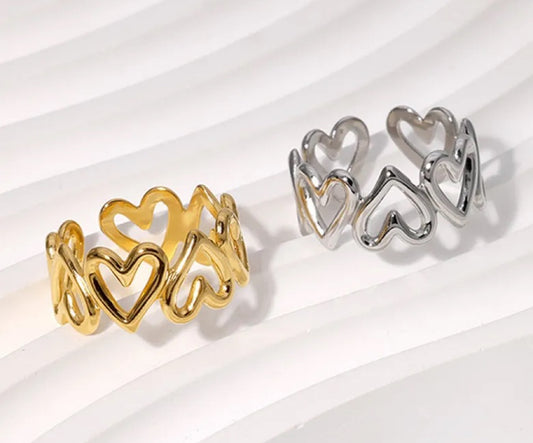 Anillos de Corazones