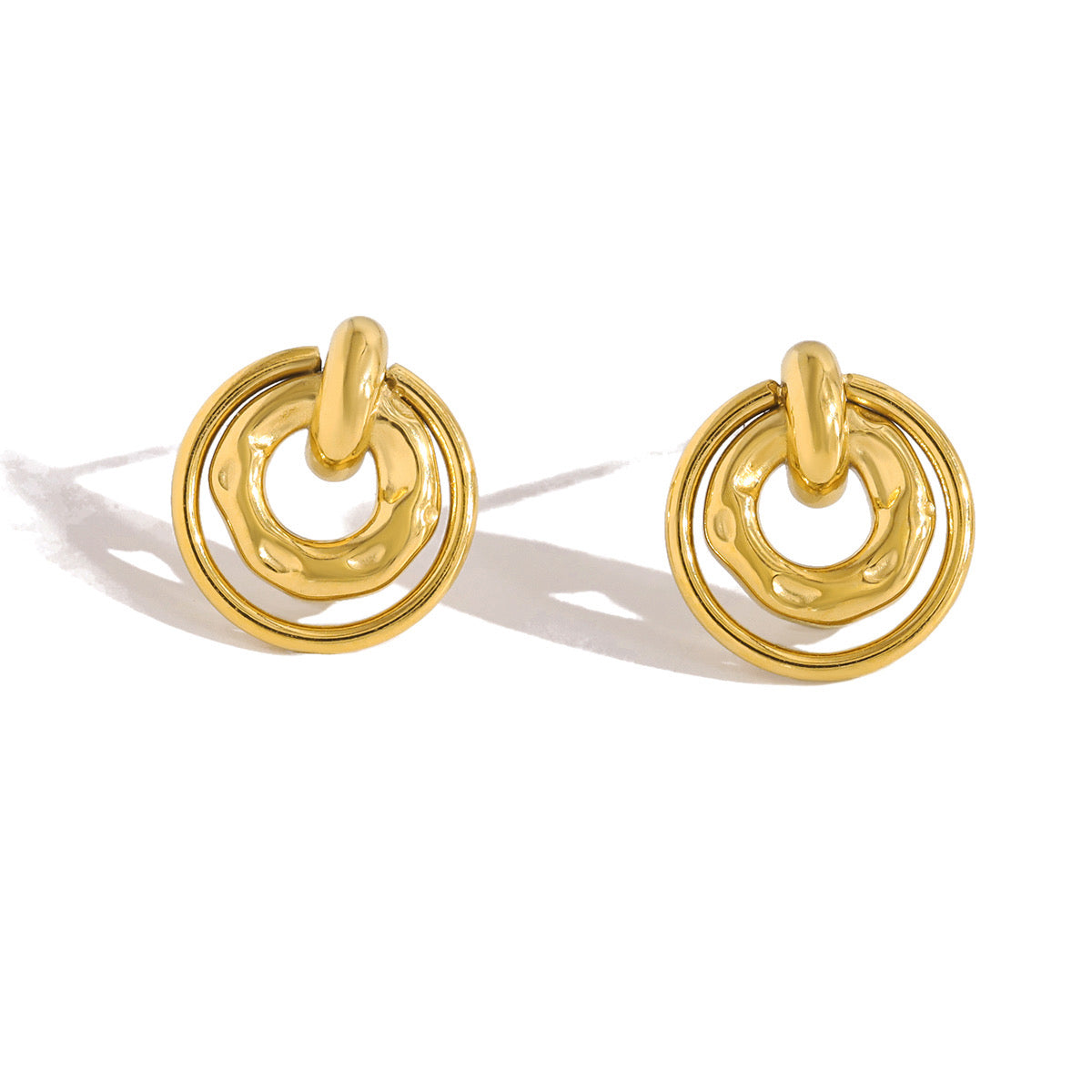 Linked Donut Studs