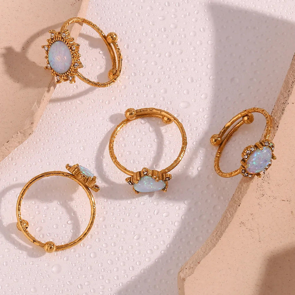 Opal Rings