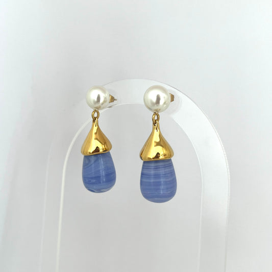 Purple Earrings