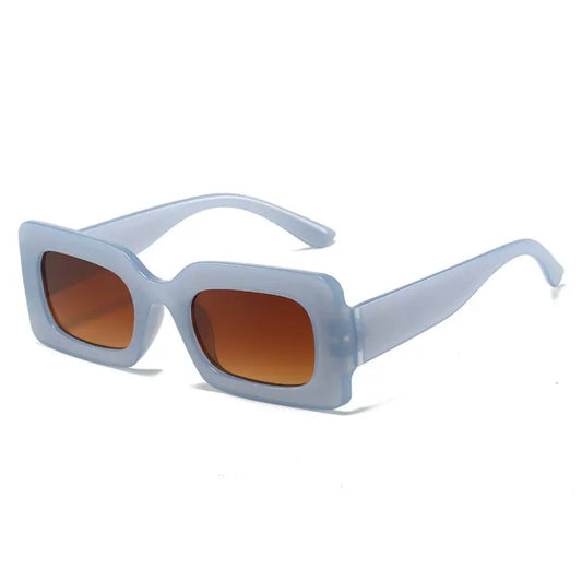 Steel Blue Square Sunnies