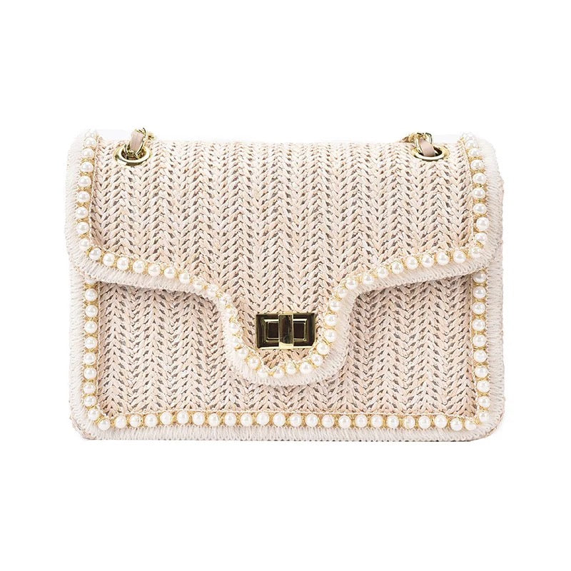 Pearly Square Bilum Bag