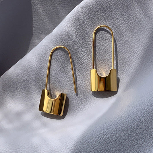 Lock Earrings