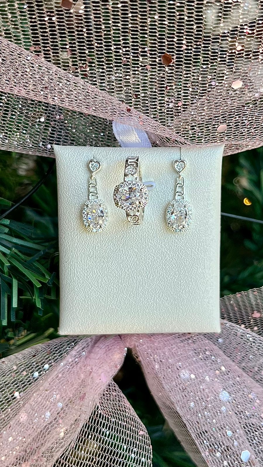 Ring and Earrings Set