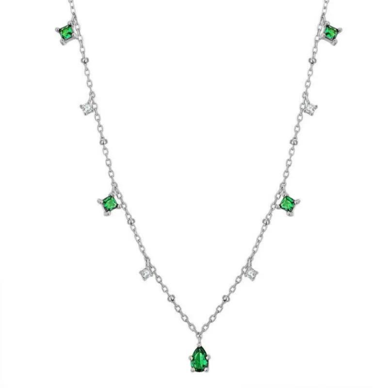 Dainty Green Necklace