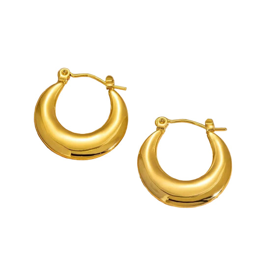 Medium Chunky Hoops