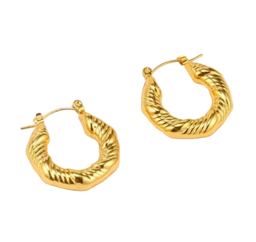 Textured Hoops